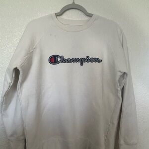 Champion Cream Sweater